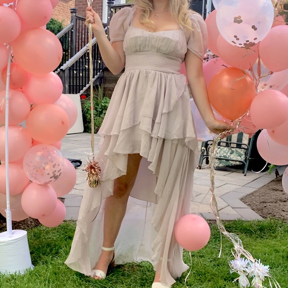 ASOS purple fairy high low dress - Picture 4 of 8